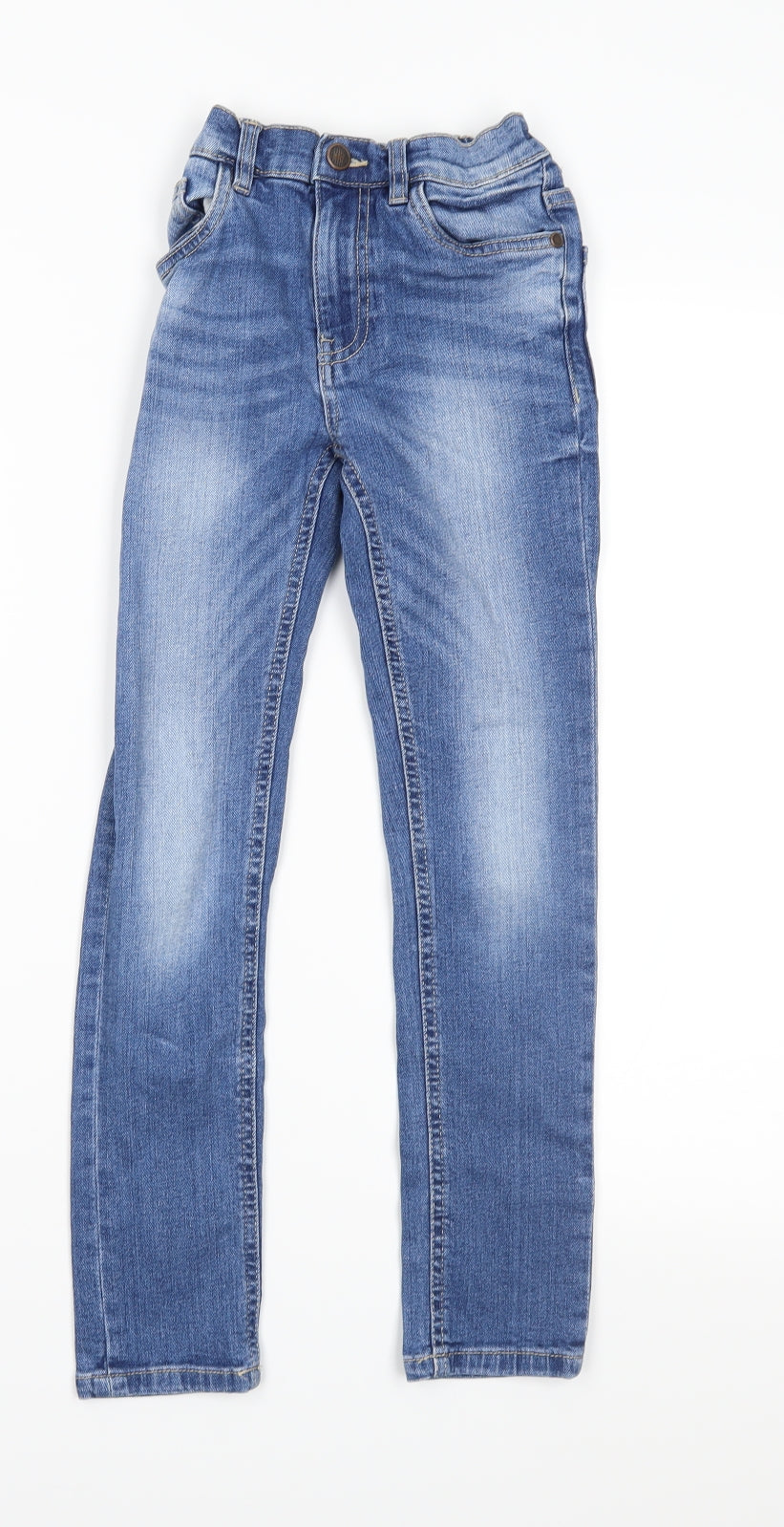 NEXT Girls Blue  Denim Straight Jeans Size 8 Years