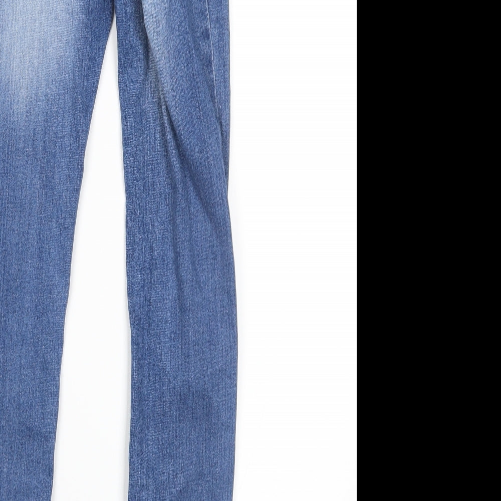 NEXT Girls Blue  Denim Straight Jeans Size 8 Years