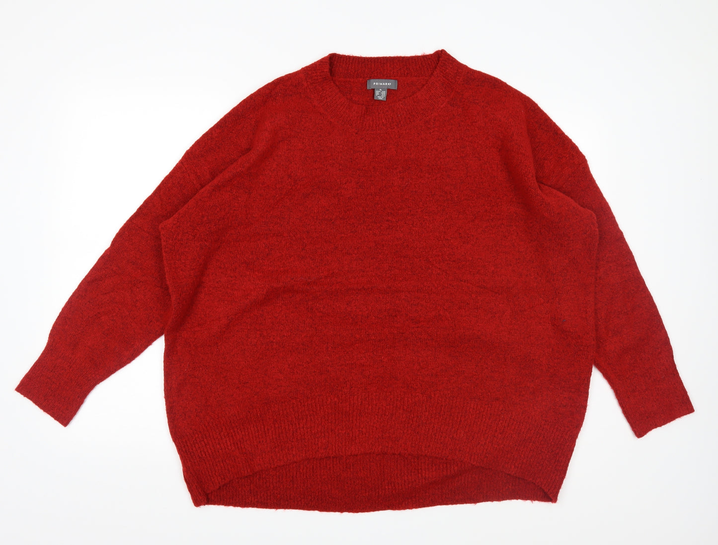 Primark Womens Red  Knit Pullover Jumper Size XL