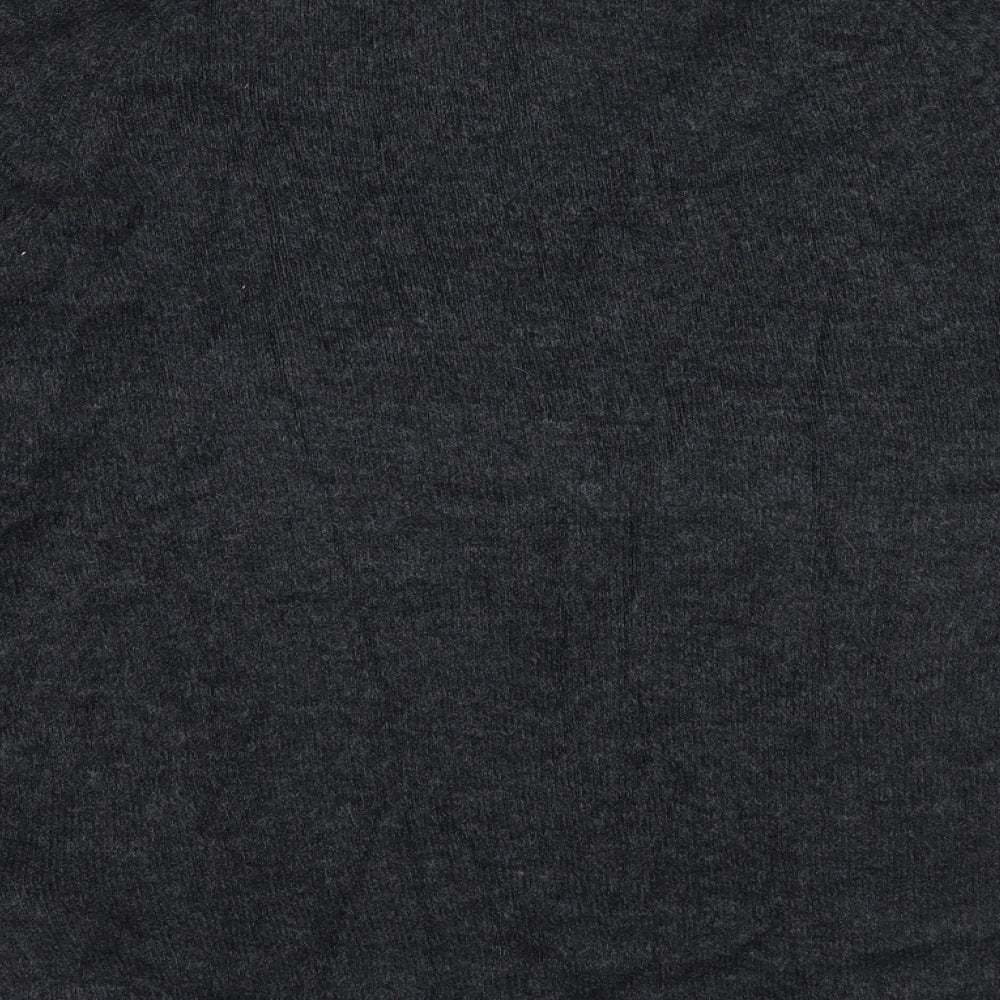 H&M Mens Grey  Knit Pullover Jumper Size S