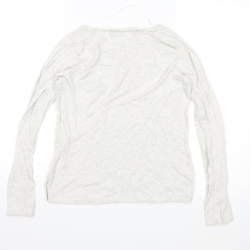 Vera Moda Womens Grey  Knit Pullover Jumper Size S