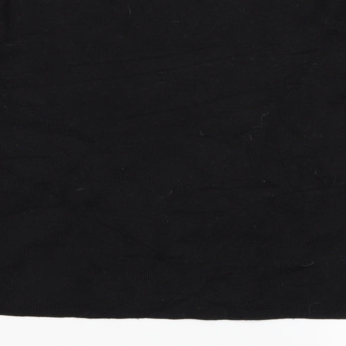 H&M Womens Black  Knit Pullover Jumper Size S