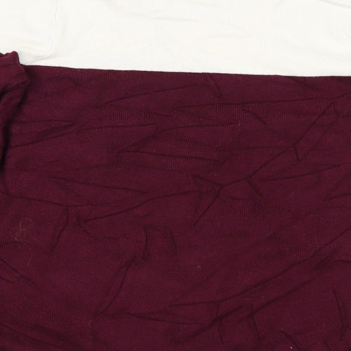 Marks and Spencer Womens Purple  Knit Pullover Jumper Size 12
