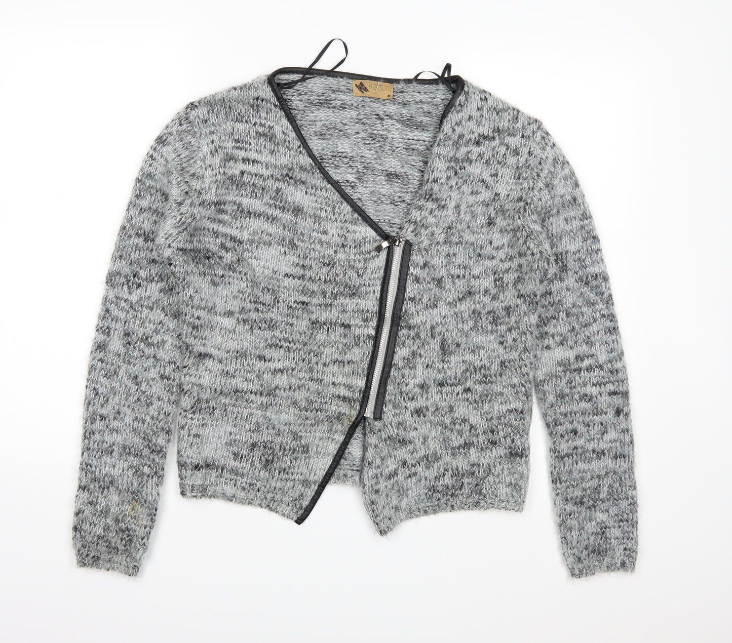 Katsumi  Womens Grey  Knit Cardigan Jumper Size M