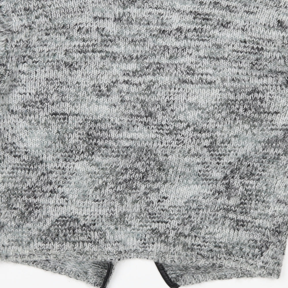 Katsumi  Womens Grey  Knit Cardigan Jumper Size M