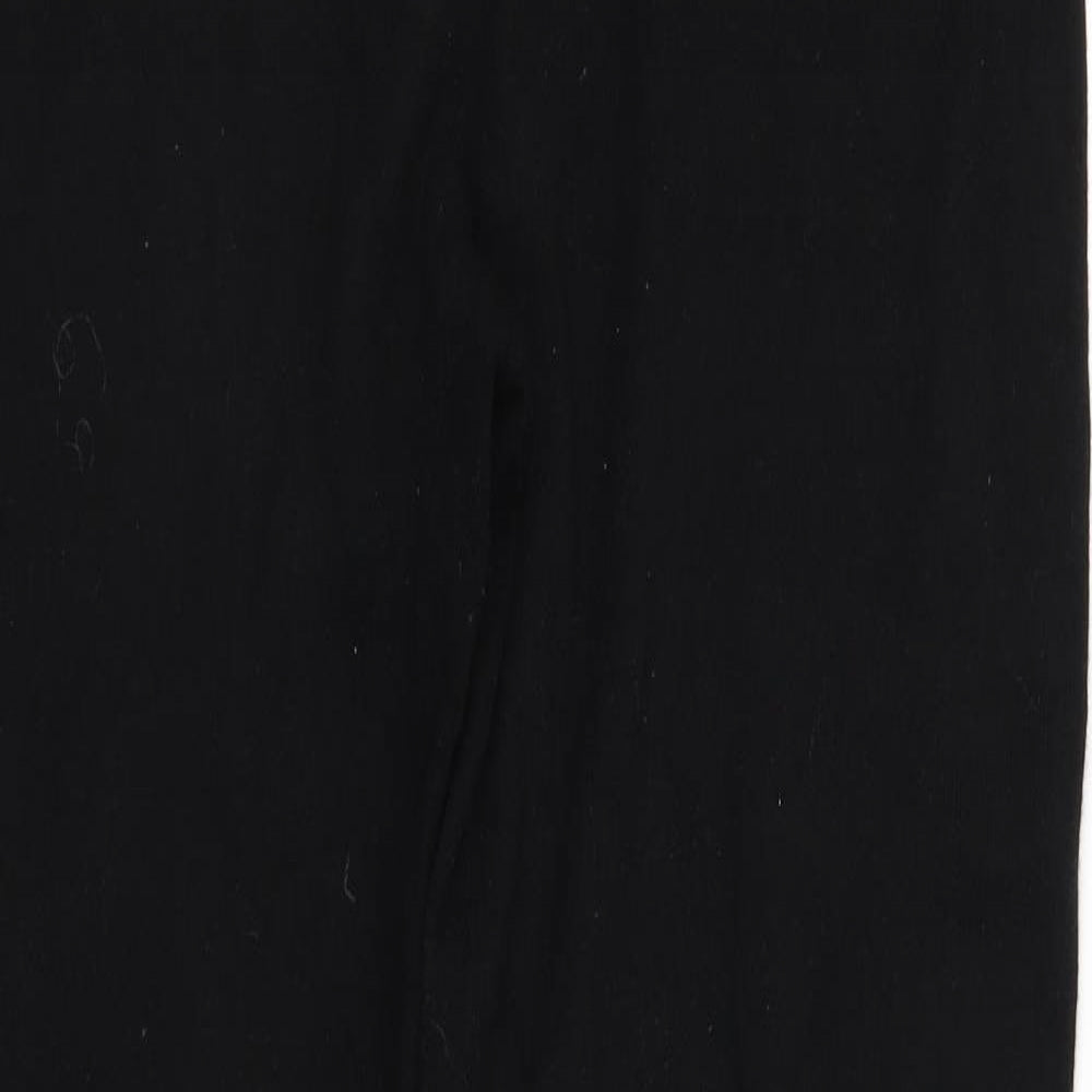 Gap Womens Black Fair Isle Knit Trousers  Size L L30 in