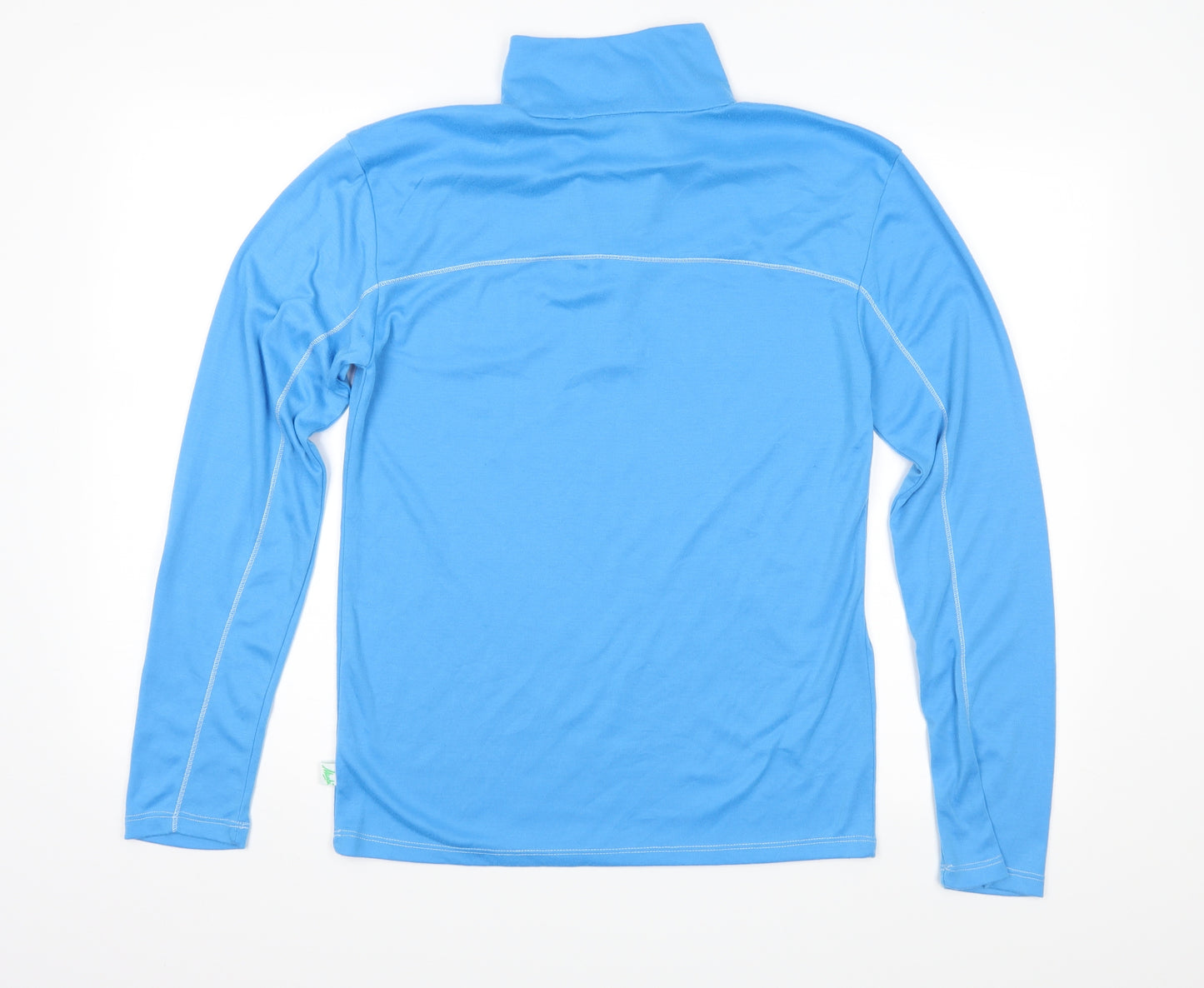 Manbi Womens Blue  Jersey Pullover Casual Size XS