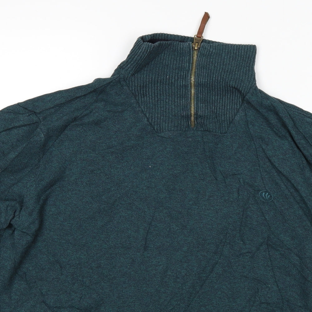 Fat Face Mens Blue   Pullover Jumper Size M