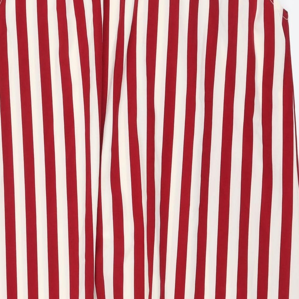 Preworn Womens Red Striped  Trapeze & Swing  Size S