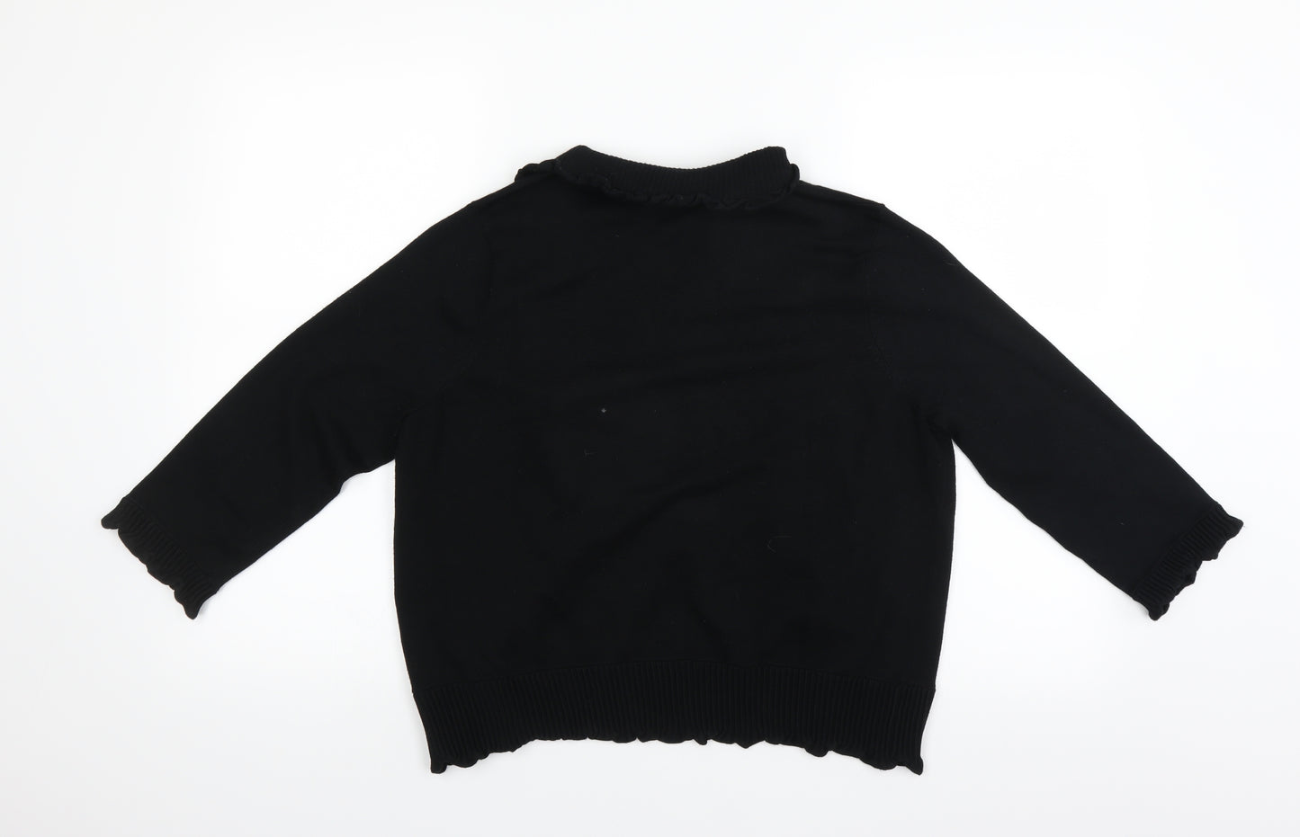 Thesis Womens Black   Cardigan Jumper Size XL