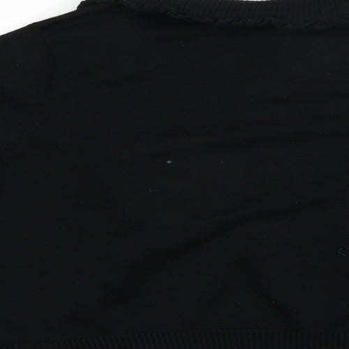 Thesis Womens Black   Cardigan Jumper Size XL