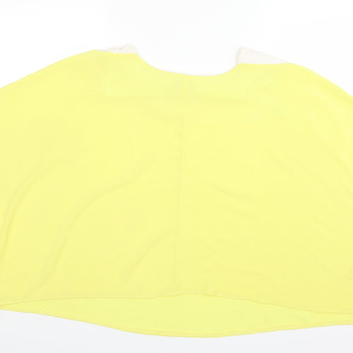 Quiz Womens Yellow   Basic Blouse Size S