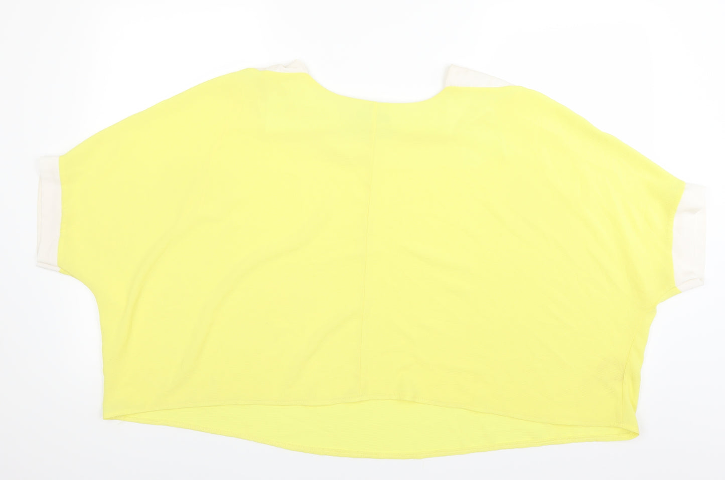 Quiz Womens Yellow   Basic Blouse Size S