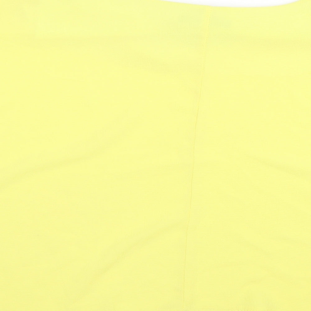 Quiz Womens Yellow   Basic Blouse Size S