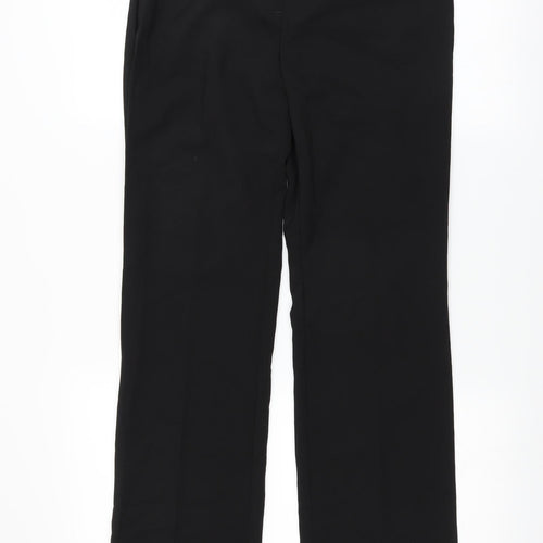 Matalan Womens Black   Trousers  Size 8 L28 in