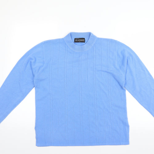 Klassique Womens Blue   Pullover Jumper Size M