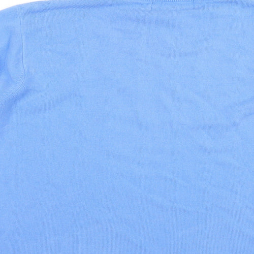 Klassique Womens Blue   Pullover Jumper Size M
