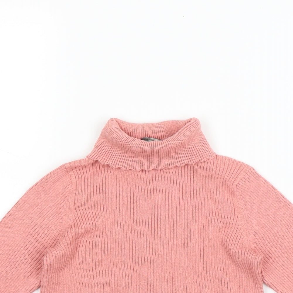 George Girls Pink   Pullover Jumper Size 7-8 Years