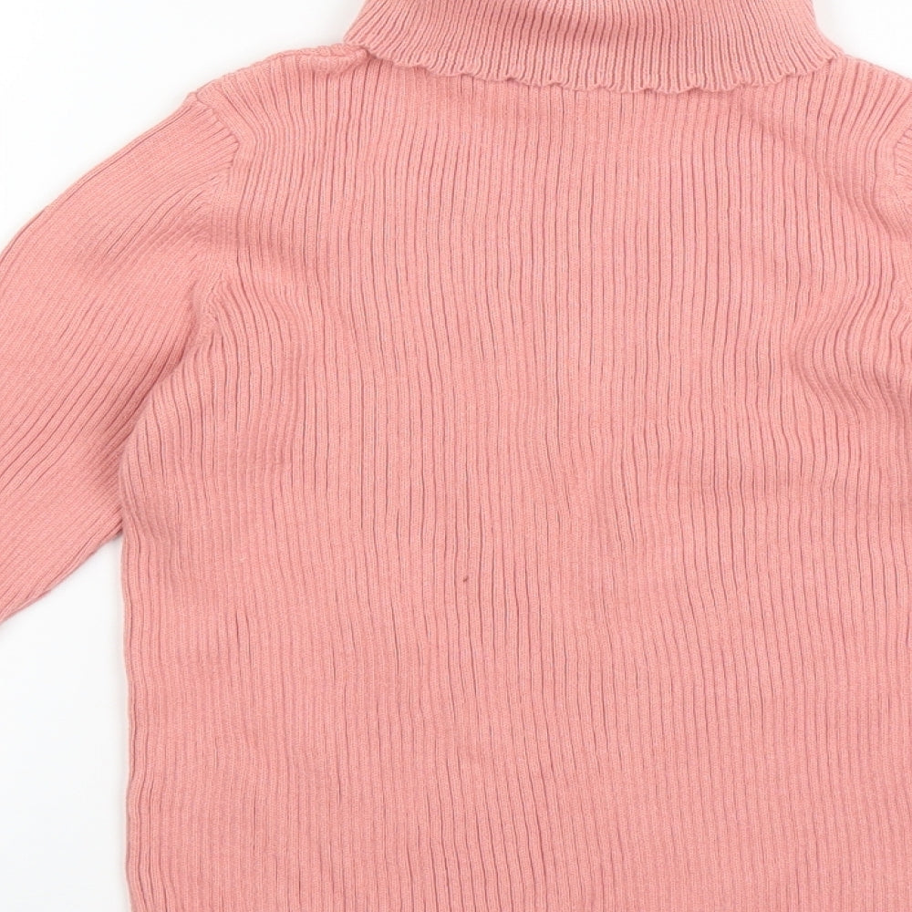 George Girls Pink   Pullover Jumper Size 7-8 Years