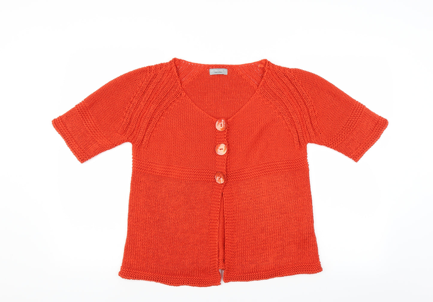 Garfield & Marks Womens Red   Cardigan Jumper Size M
