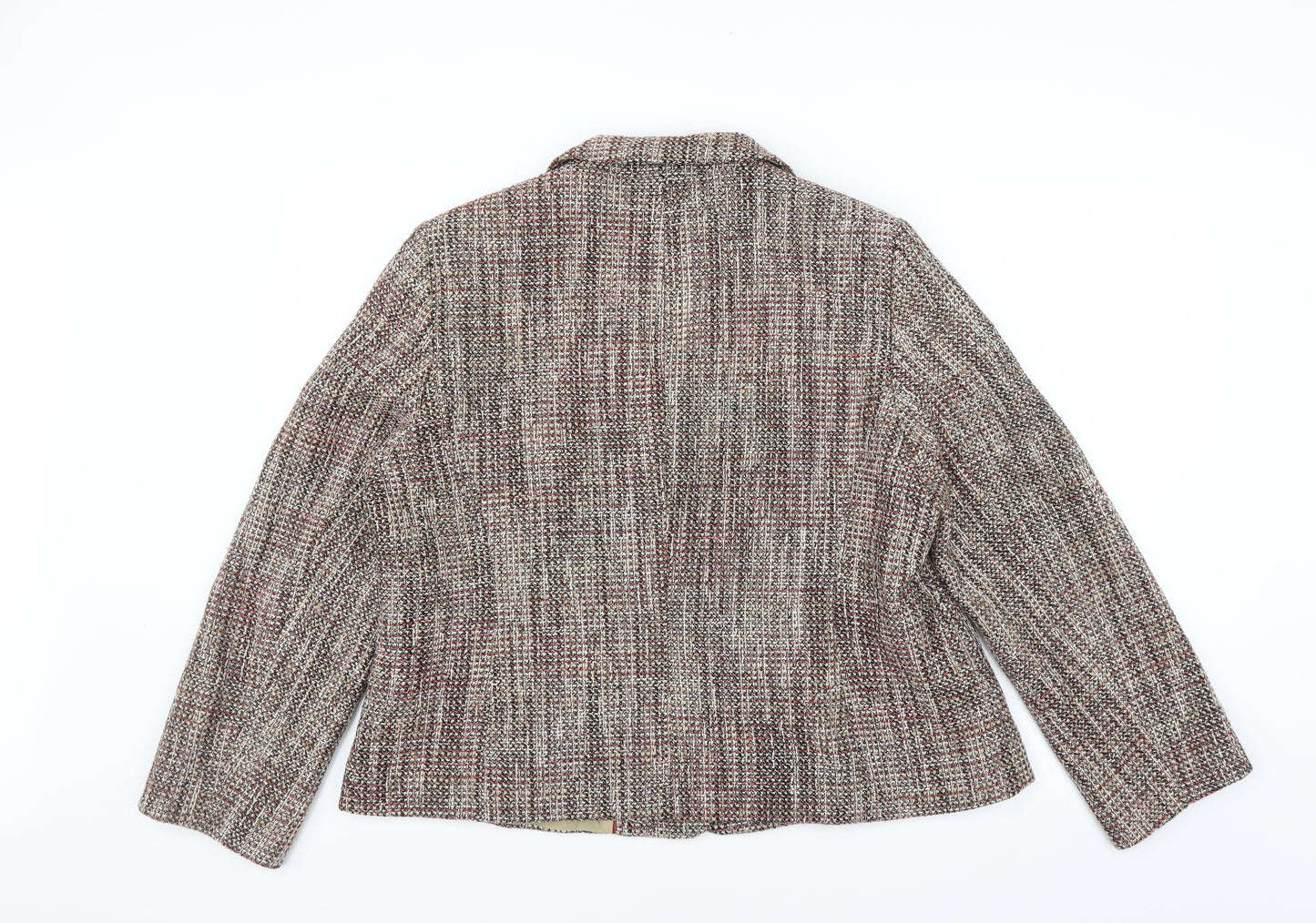 Eastex Womens Beige   Jacket Suit Jacket Size 20