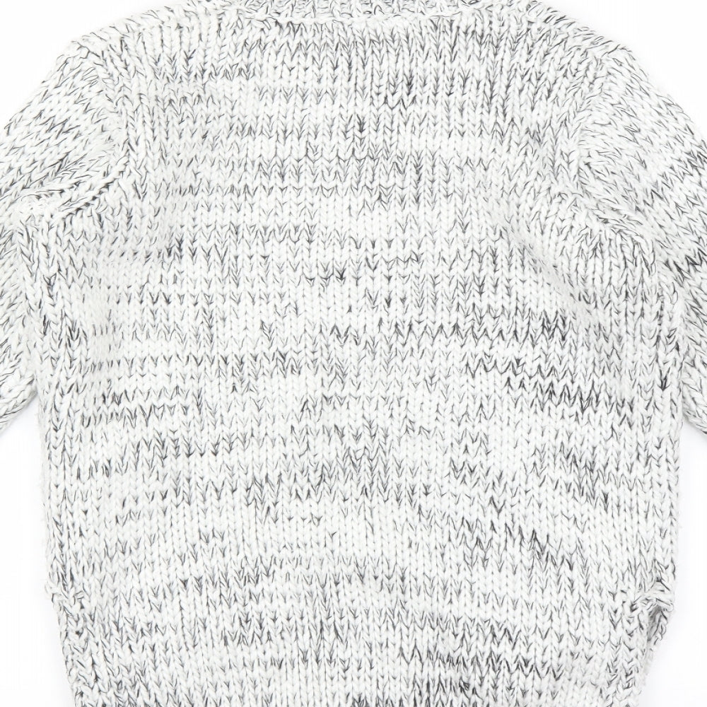 New Look Girls Grey   Pullover Jumper Size 10-11 Years