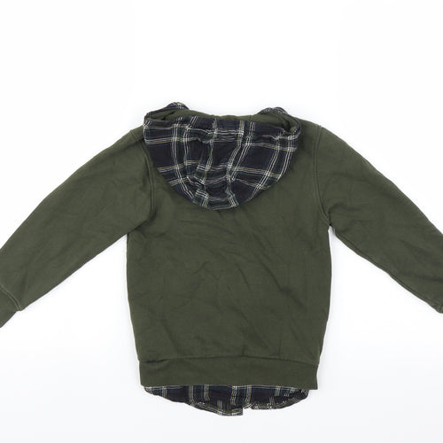 George Boys Green   Pullover Hoodie Size 5-6 Years