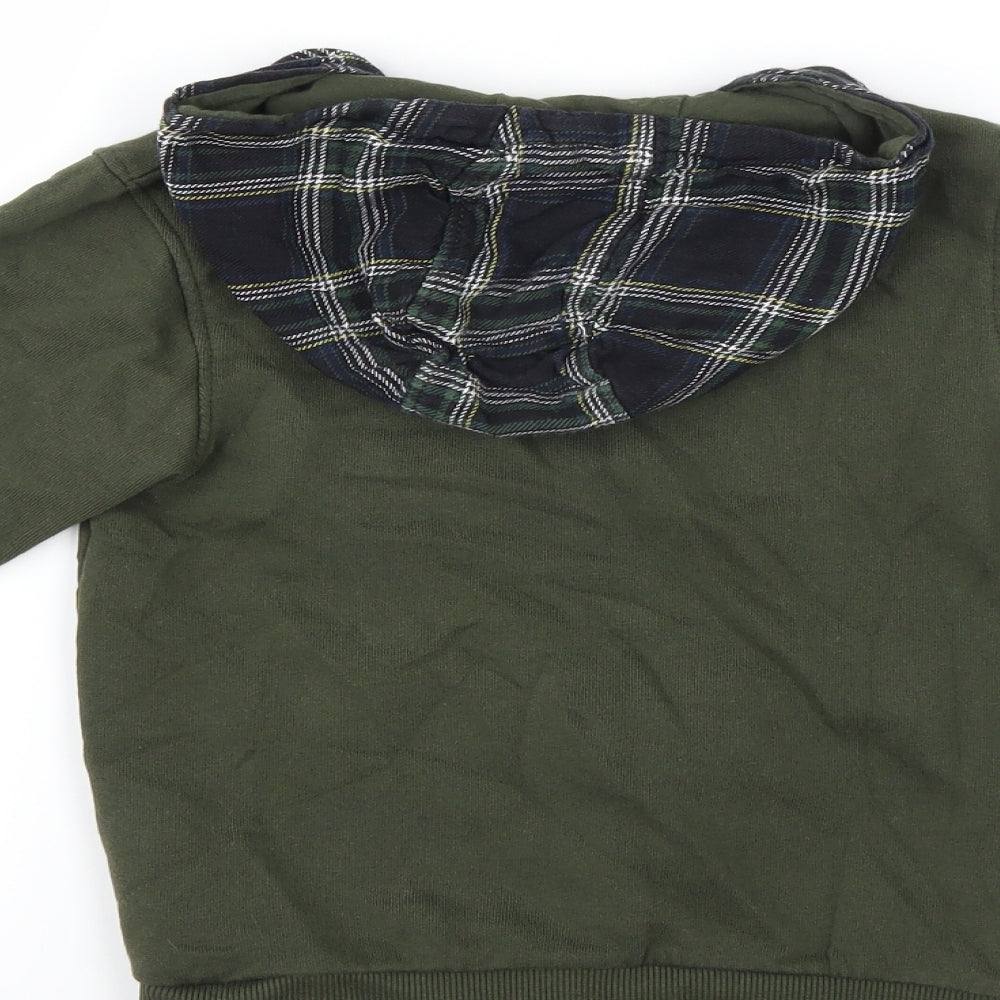 George Boys Green   Pullover Hoodie Size 5-6 Years