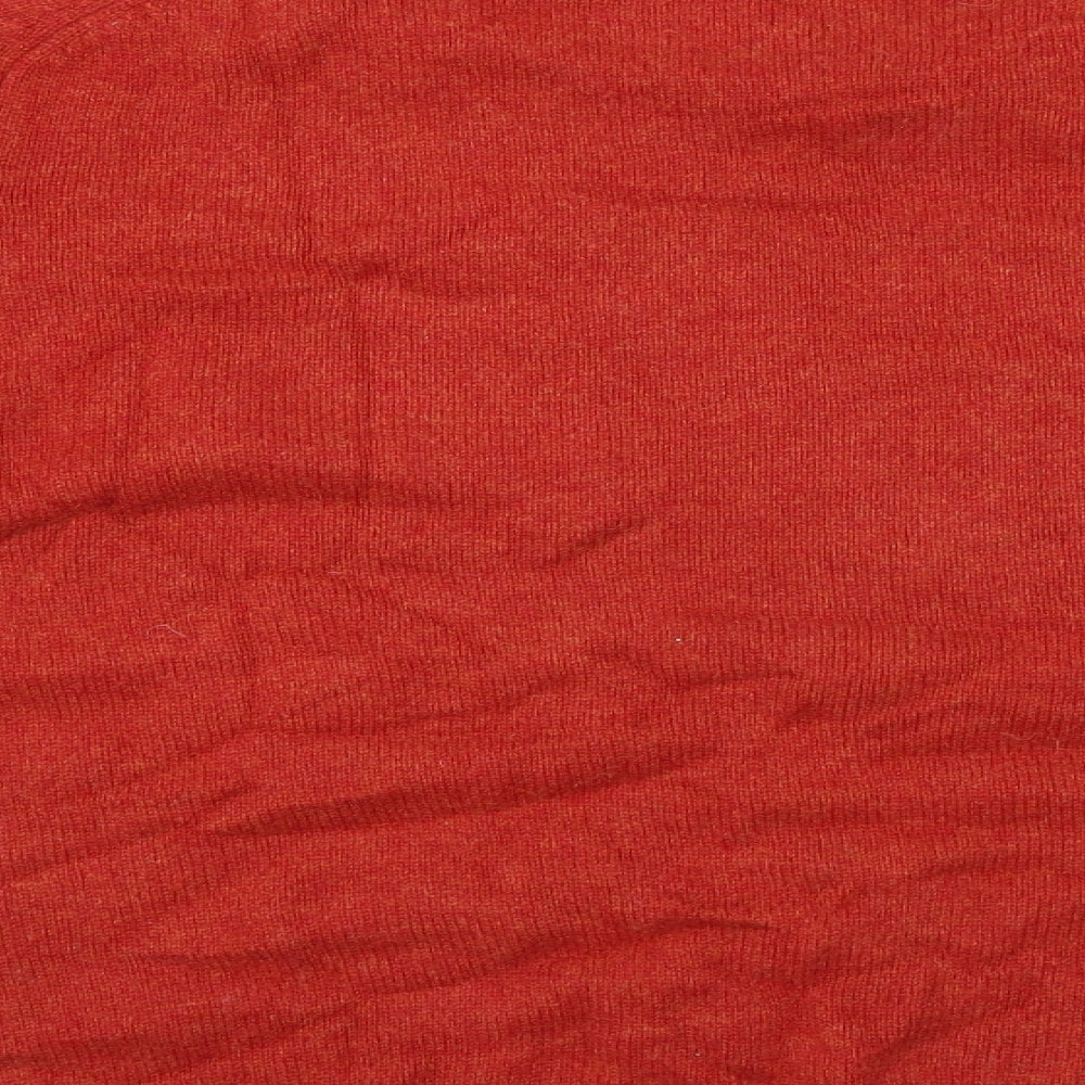 Daniel Cremieux Mens Orange   Pullover Jumper Size L