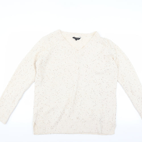 Peacocks Womens Ivory   Pullover Jumper Size M