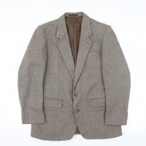 Greenwoods Mens Brown   Jacket Suit Jacket Size 38