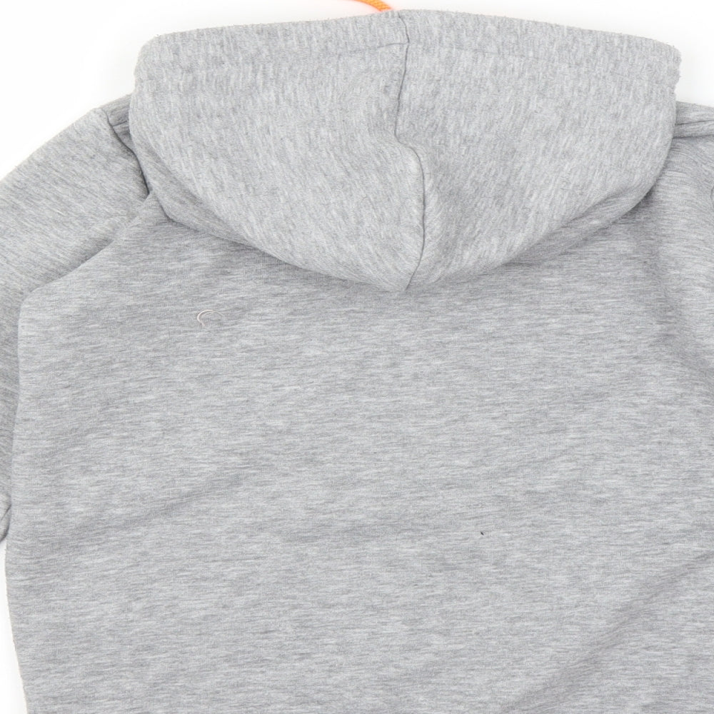 Liverpool FC Boys Grey   Full Zip Hoodie Size 9-10 Years  - Liverpool FC