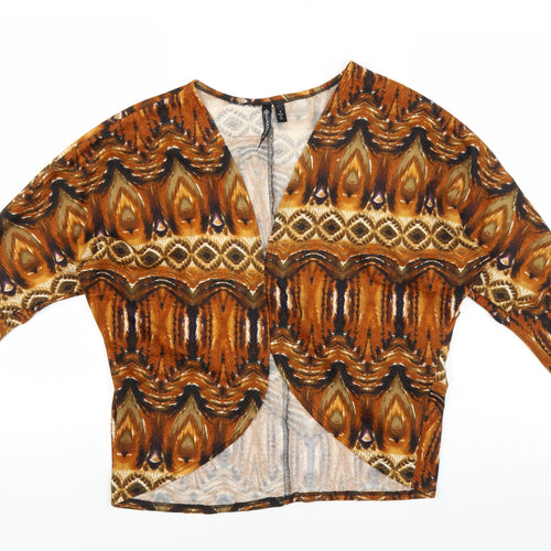 ALLIE & Rob Womens Brown   Cardigan Jumper Size M