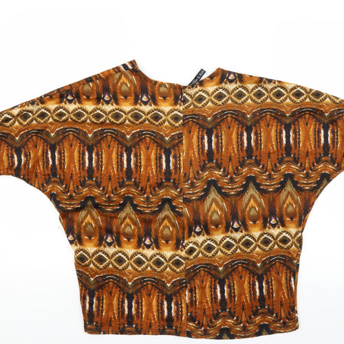 ALLIE & Rob Womens Brown   Cardigan Jumper Size M