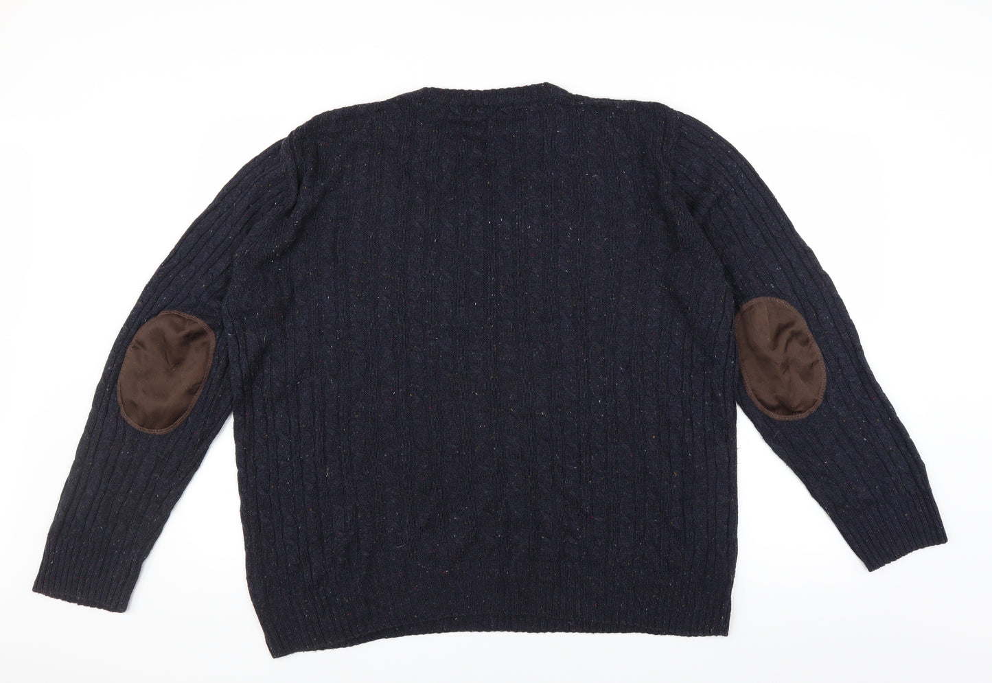 George Mens Blue   Pullover Jumper Size L