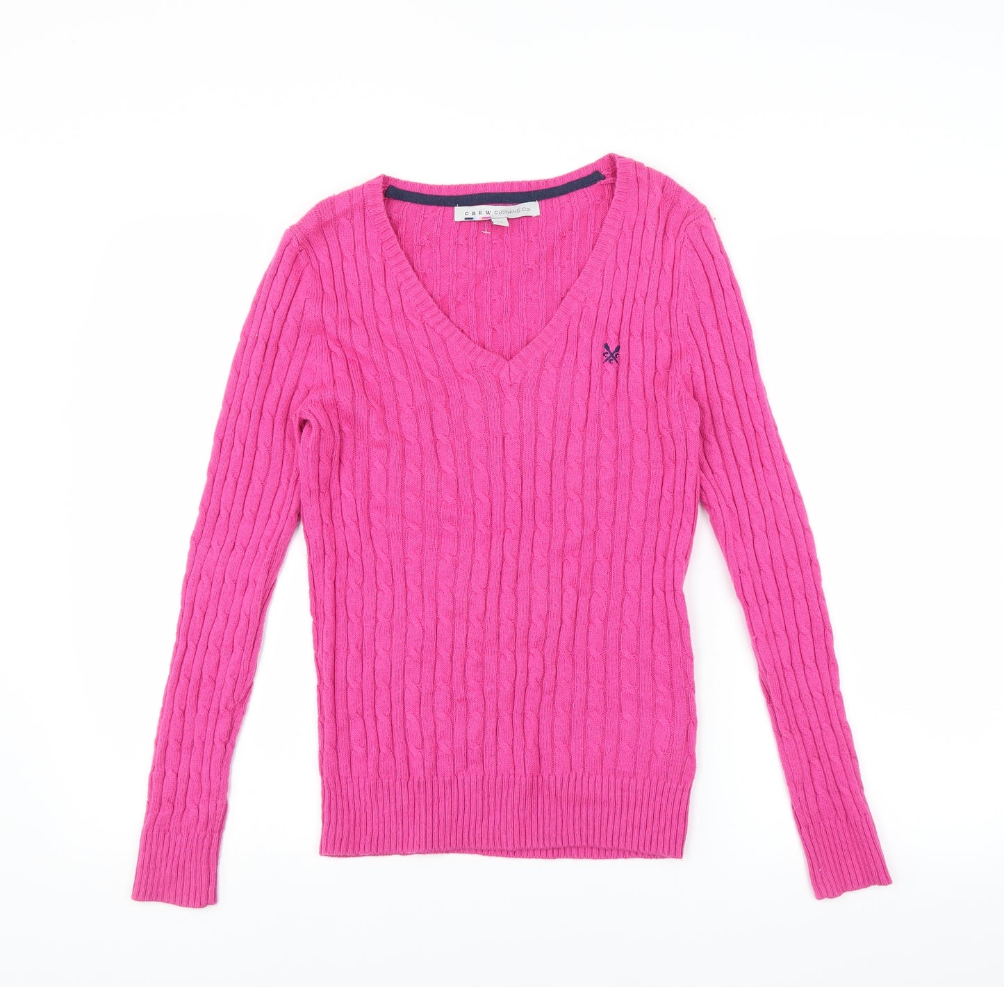 Crew Clothing Womens Pink   Pullover Jumper Size 12