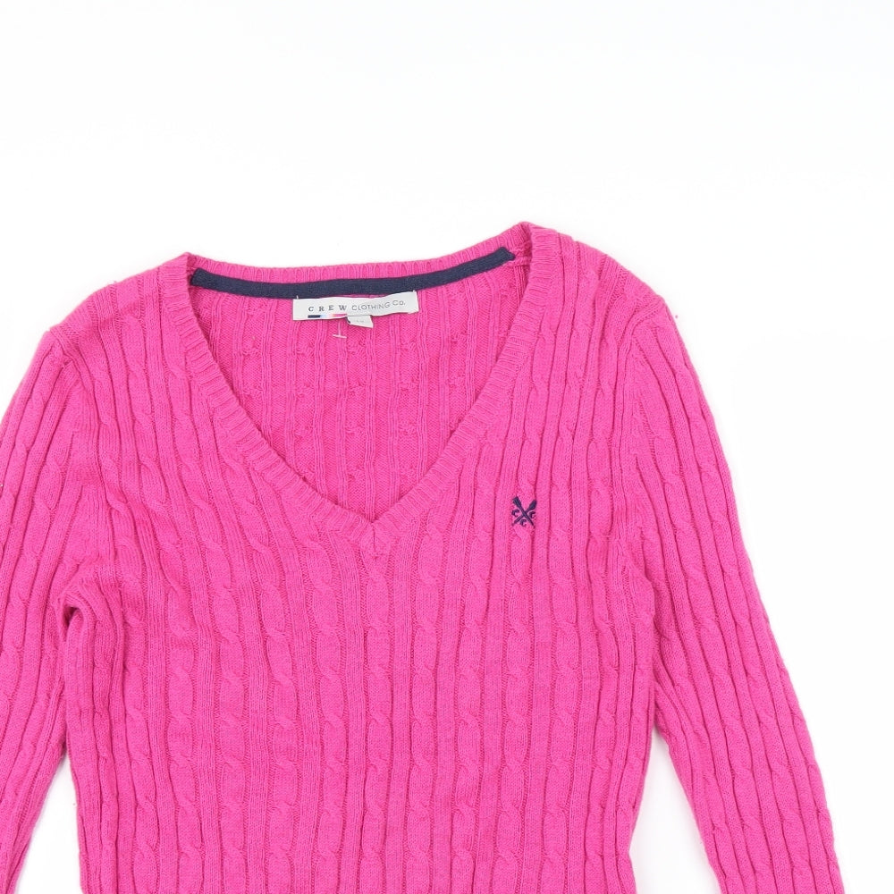 Crew Clothing Womens Pink   Pullover Jumper Size 12