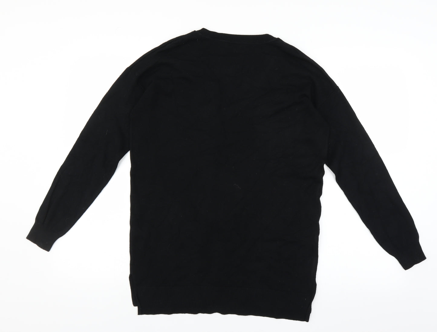 Papaya Womens Black   Pullover Jumper Size S
