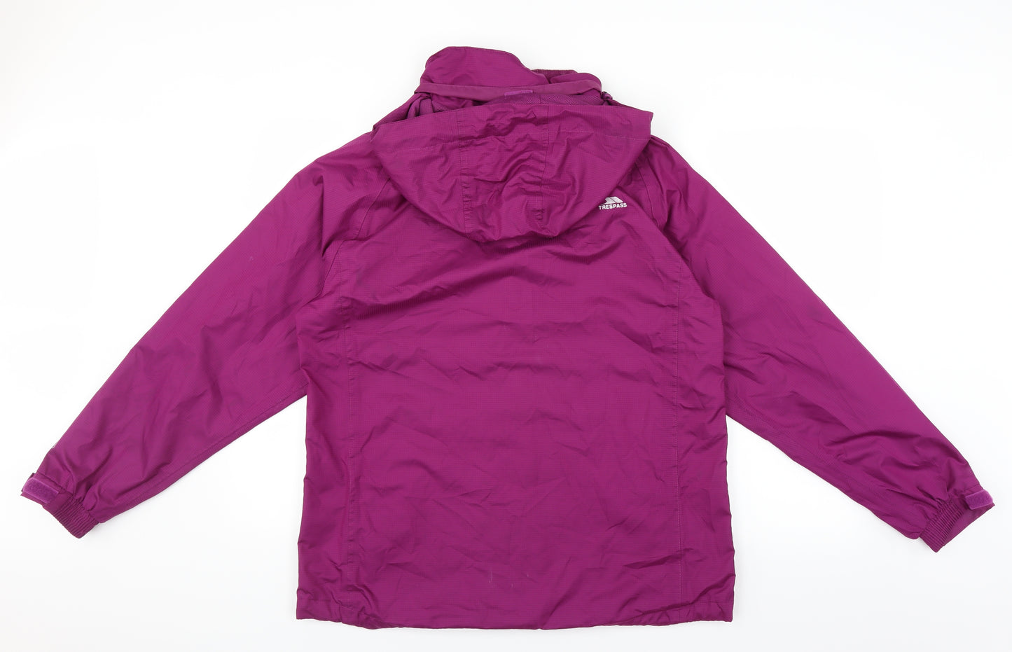 Tresspass Womens Purple   Rain Coat Jacket Size XL
