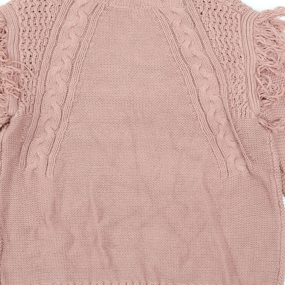 Sainsburys Womens Pink   Pullover Jumper Size 12