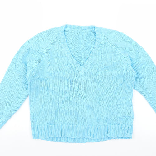 New Look Womens Blue   Pullover Jumper Size 12