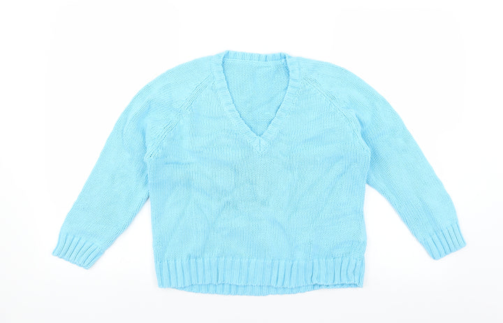 New Look Womens Blue   Pullover Jumper Size 12