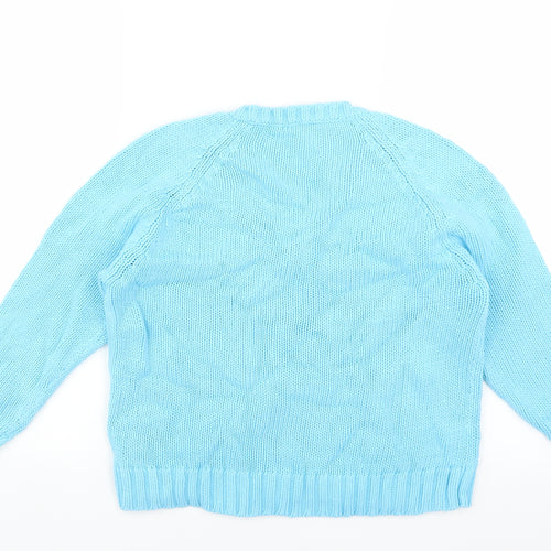New Look Womens Blue   Pullover Jumper Size 12