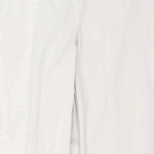 Marks and Spencer Womens Ivory   Trousers  Size 12 L29 in