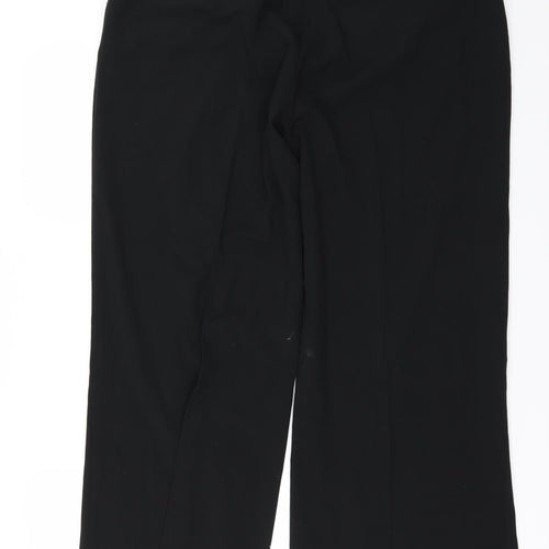 Kaleidoscope Womens Black   Trousers  Size 16 L28 in