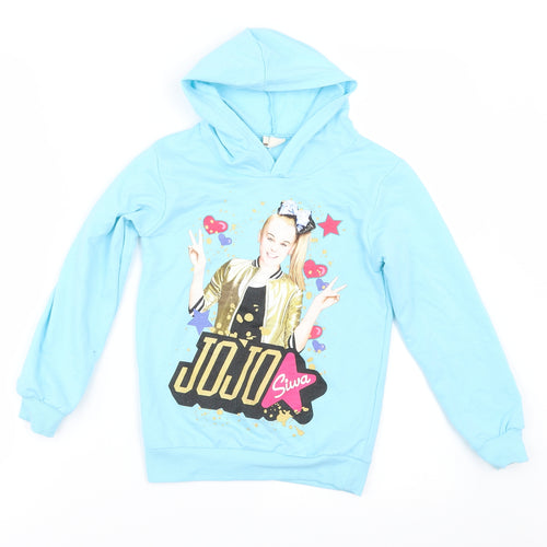 dgfstm Girls Blue   Pullover Hoodie Size 7 Years