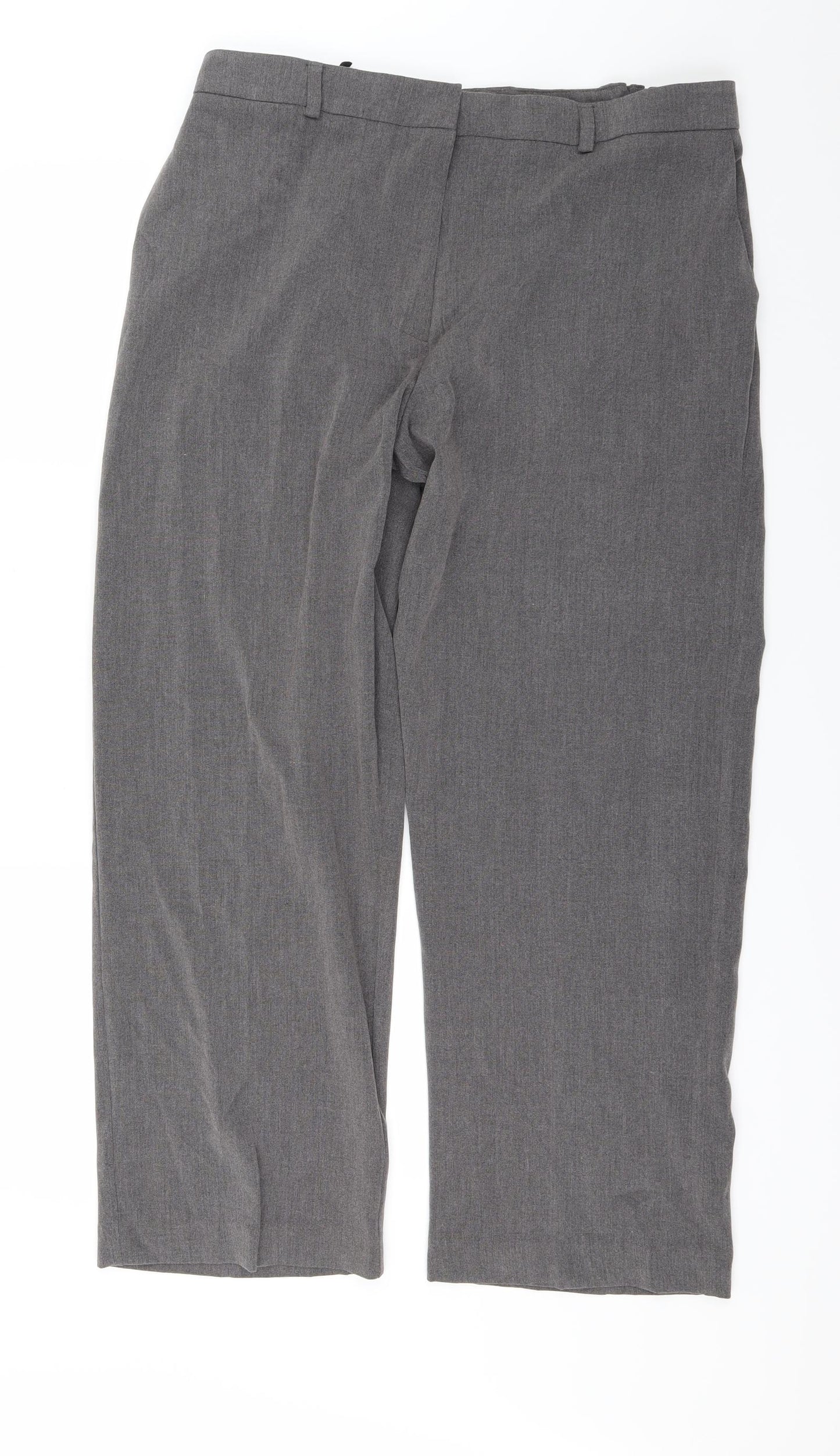 Special Collection Womens Grey   Trousers  Size 16 L28 in