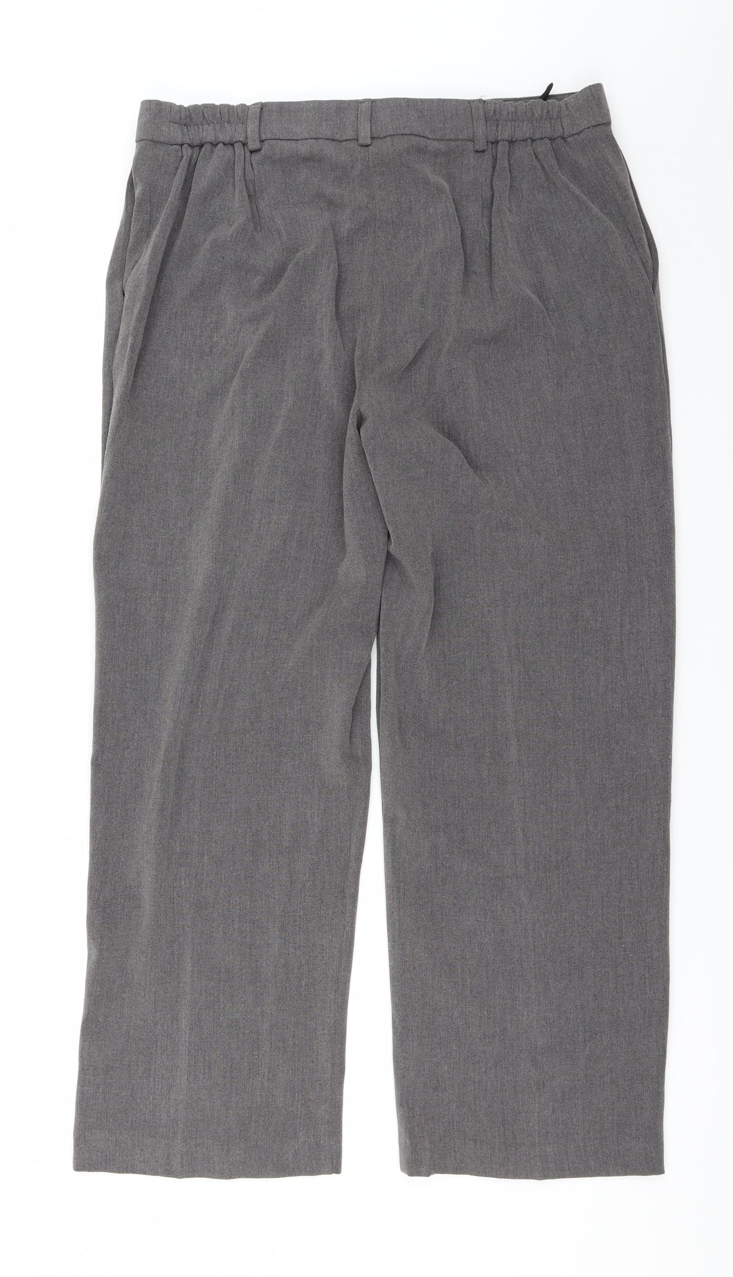 Special Collection Womens Grey   Trousers  Size 16 L28 in