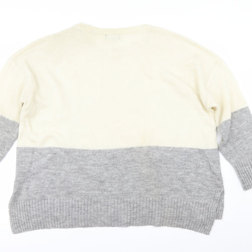 New Look Womens Beige   Pullover Jumper Size L