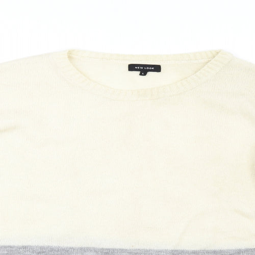 New Look Womens Beige   Pullover Jumper Size L